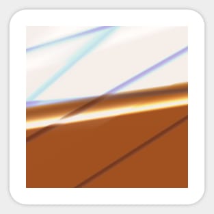 brown white abstract texture Sticker